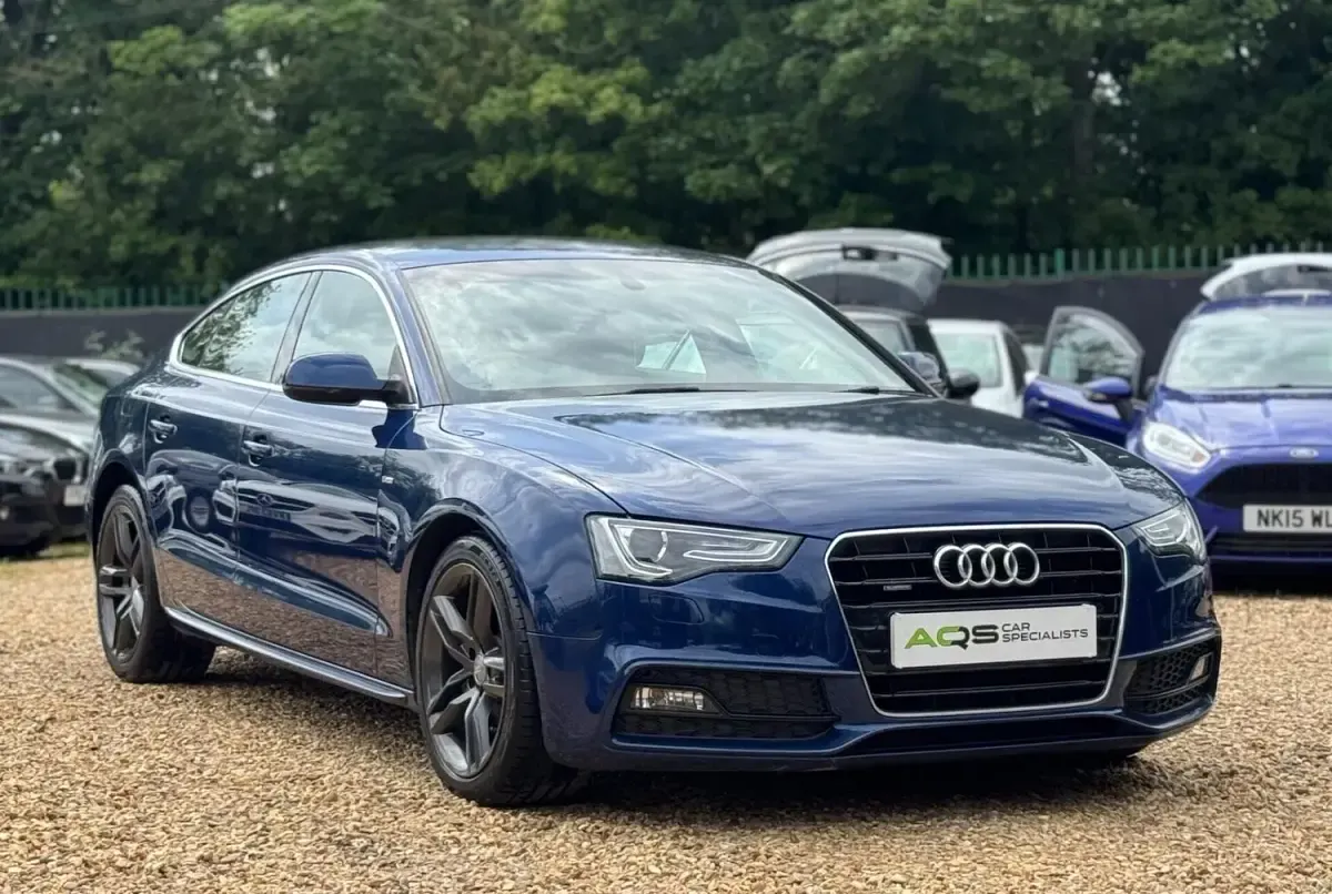 Used Audi A5 S-Line 2016 Blue Coupe