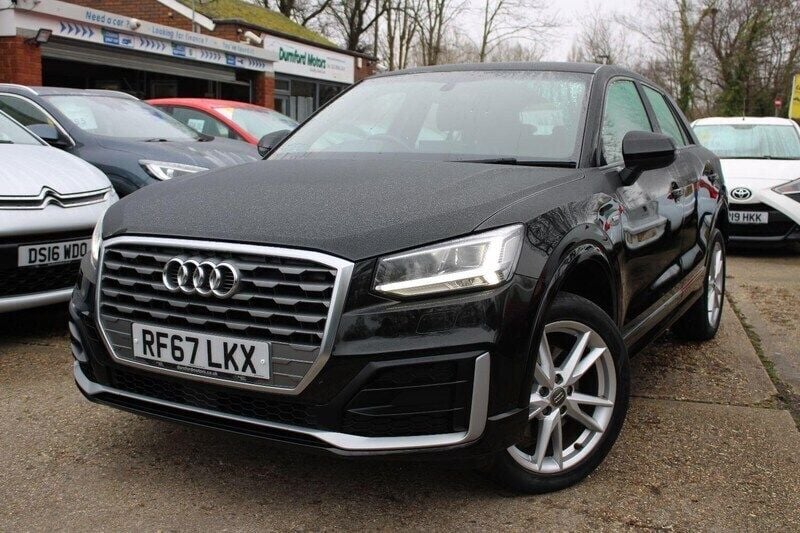 Black Used 2018 Audi Q2 S-Line SUV | £14,295 (Fair price) - Image 1/4
