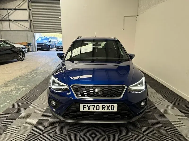 Begagnad Seat Arona XCELLENCE 115 HK (84 kW) 2020 Blå SUV