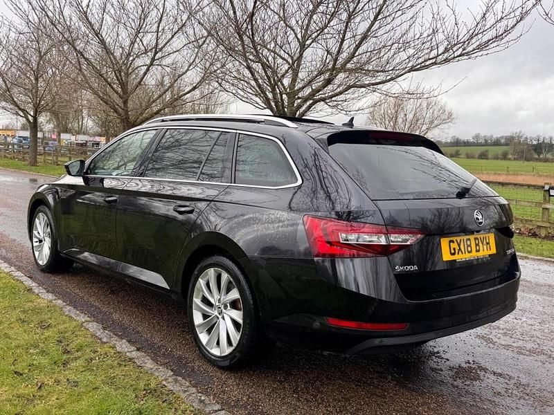 Used Skoda Superb SE L Executive 2018 Black Estate