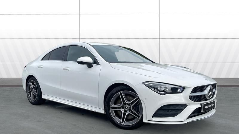 White Used 2019 Mercedes CLA220 AMG line Sedan | £21,194 - Image 1/3