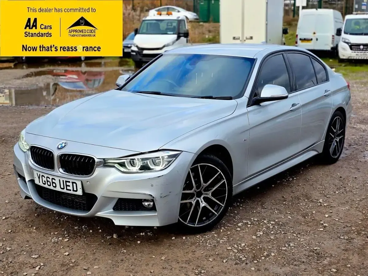 Używany BMW 320 M Sport 190 KM (139 kW) 2016 Srebrny Sedan/Limuzyna