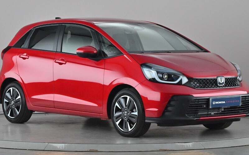 Premium plus paint crystal red New 2025 Honda Jazz Advance Hatchback | £30,280 (Expensive) - Image 1/4