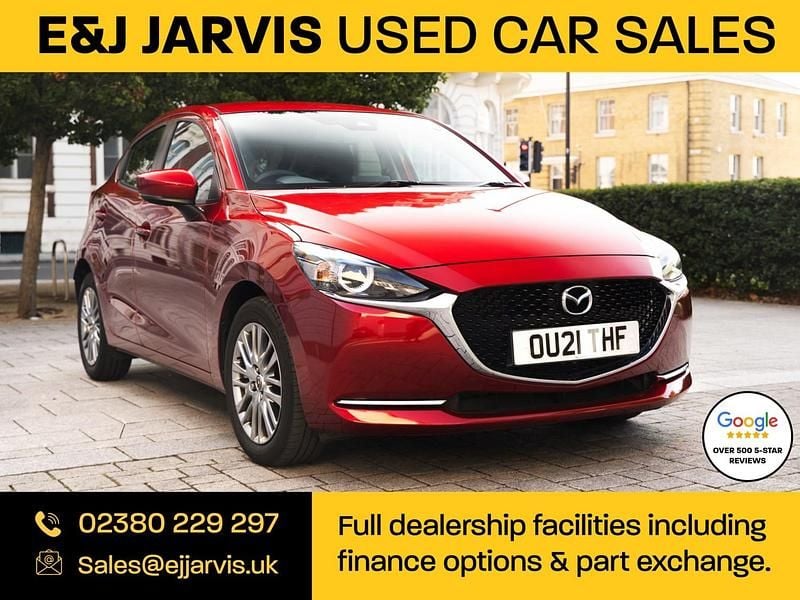 Red Used 2021 Mazda 2 Inclusive Hatchback | £12,995 (Fair price) - Image 1/4