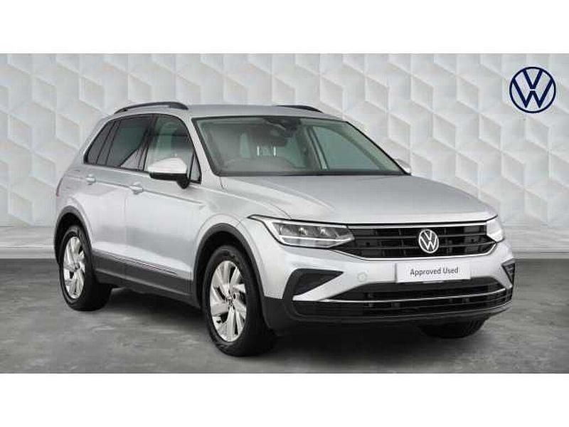 Silver Used 2021 VW Tiguan Life SUV | £17,650 (Fair price) - Image 1/4