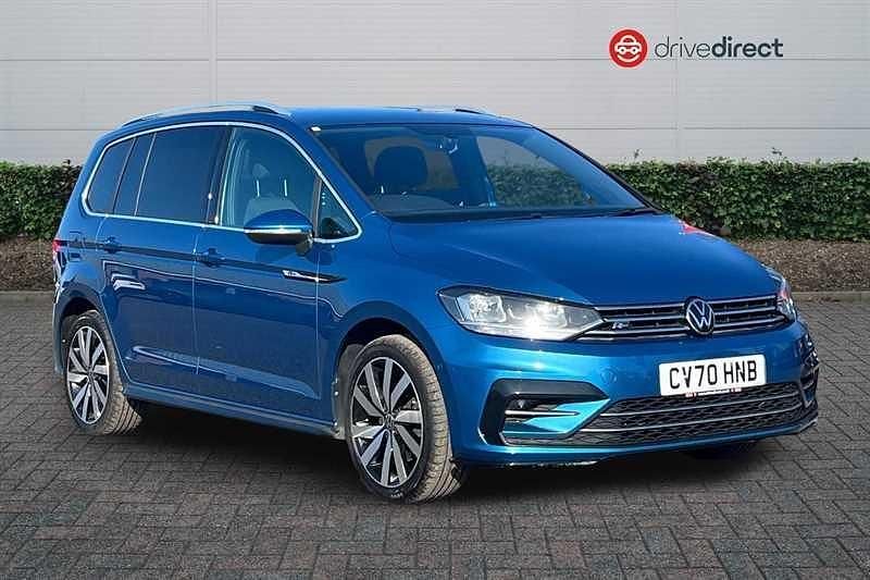 Used VW Touran R-line 2020 Blue MPV
