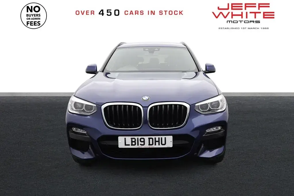Used BMW X3 M Sport 190 HP (139 kW) 2019 Phytonic blue SUV