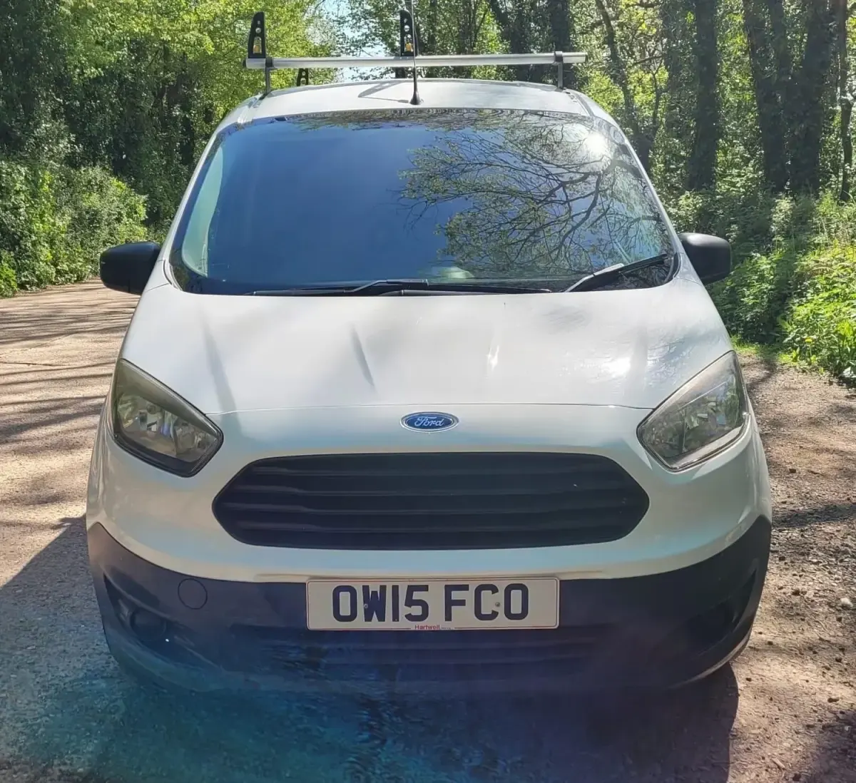 Begagnad Ford Transit 75 HK (55 kW) 2015 Vit Van