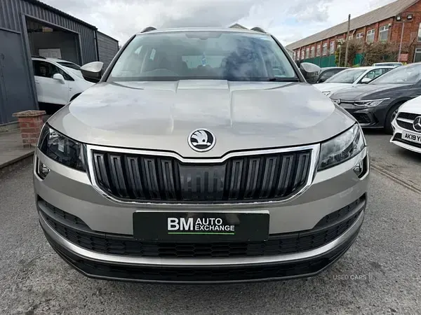 Used Skoda Karoq SE 115 HP (84 kW) 2018 Beige SUV