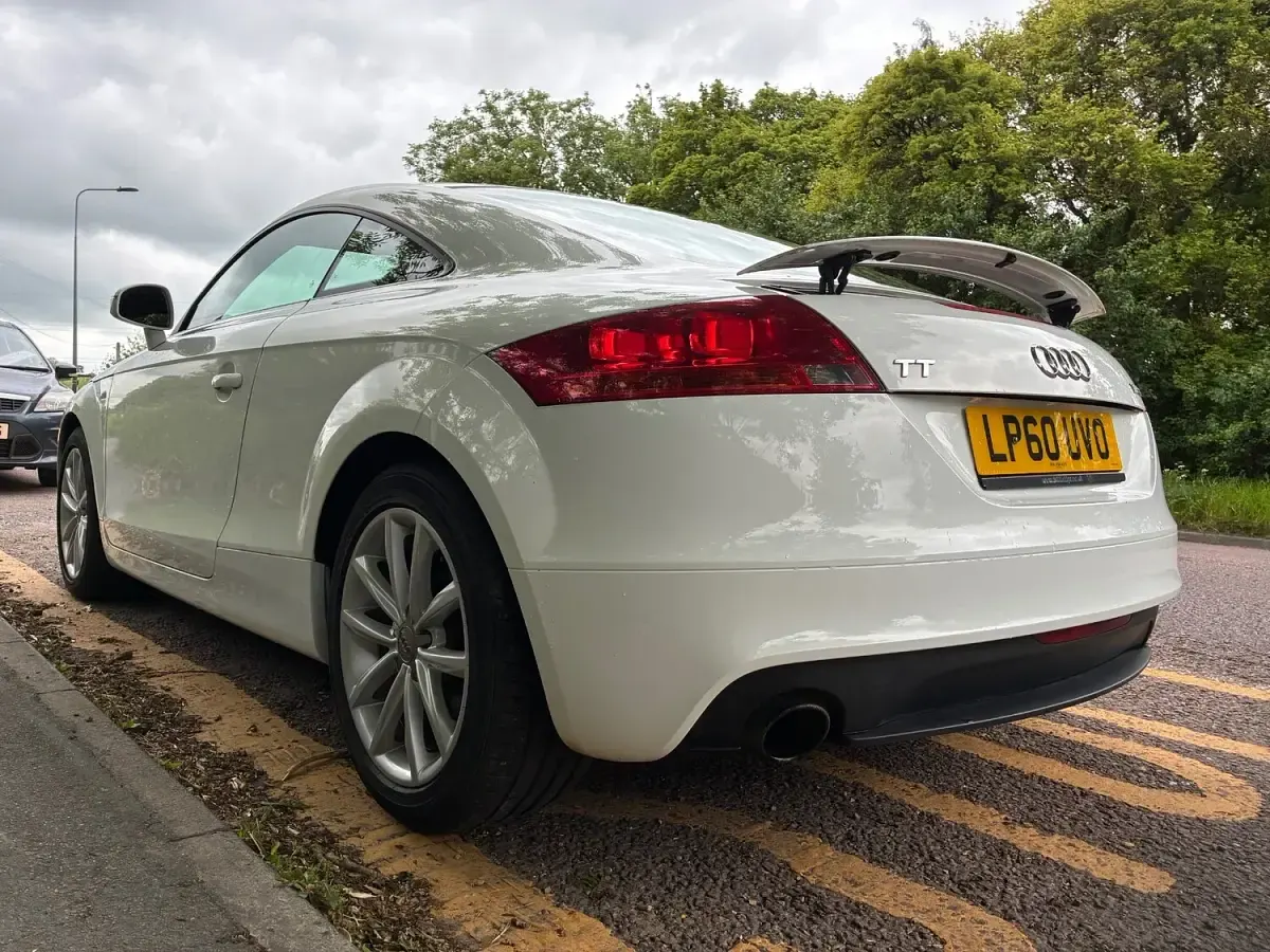 Used Audi TT Sport 211 HP (155 kW) 2011 White Coupe