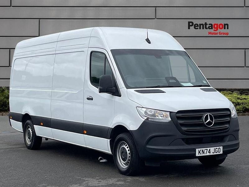 White Used 2024 Mercedes Sprinter Van | £33,795 (Expensive) - Image 1/3