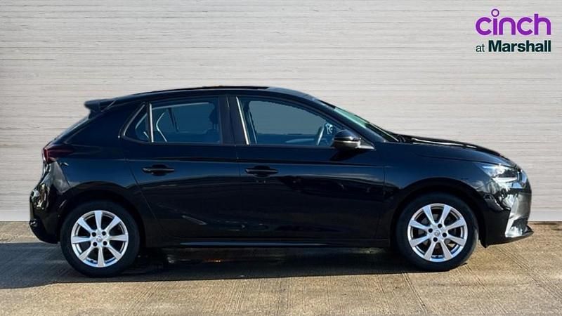 Used Vauxhall Corsa Design Edition 75 HP (55 kW) 2022 Black Hatchback