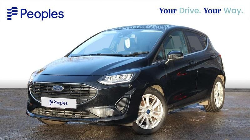 Black Used 2023 Ford Fiesta Titanium Hatchback | £12,900 (Good price) - Image 1/4