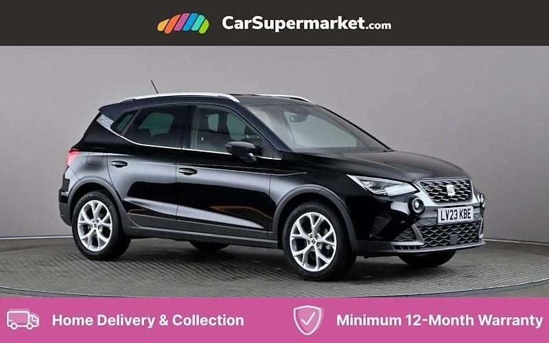 Black Used 2023 Seat Arona FR SUV | £14,197 (Fair price) - Image 1/4