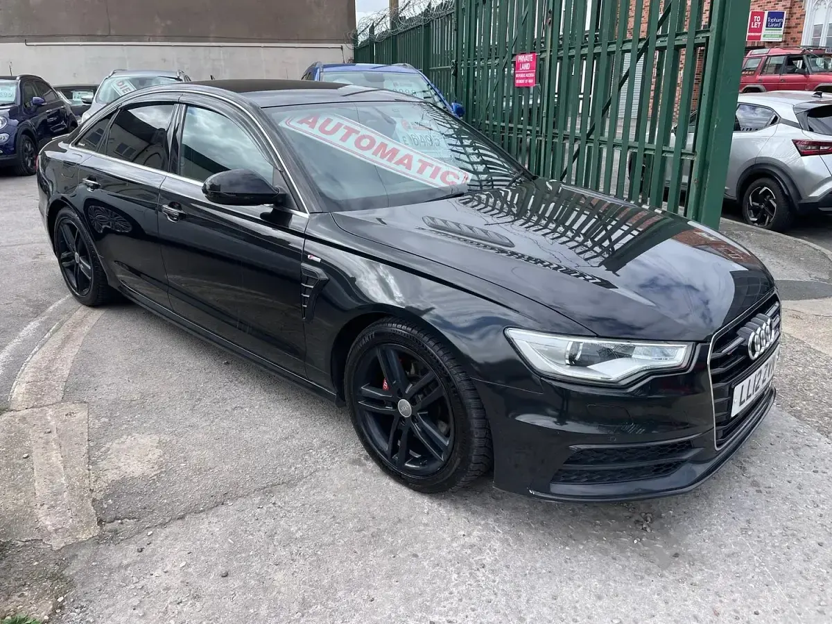Used Audi A6 S-Line 204 HP (150 kW) 2012 Black Sedan