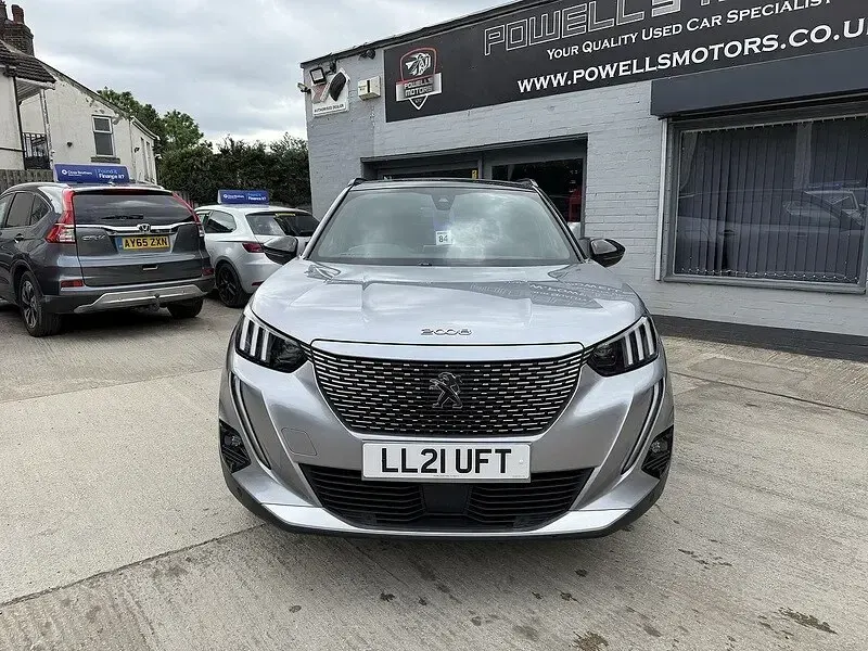 Used Peugeot e-2008 GTi 100 kW (136 HP) 2021 Grey SUV
