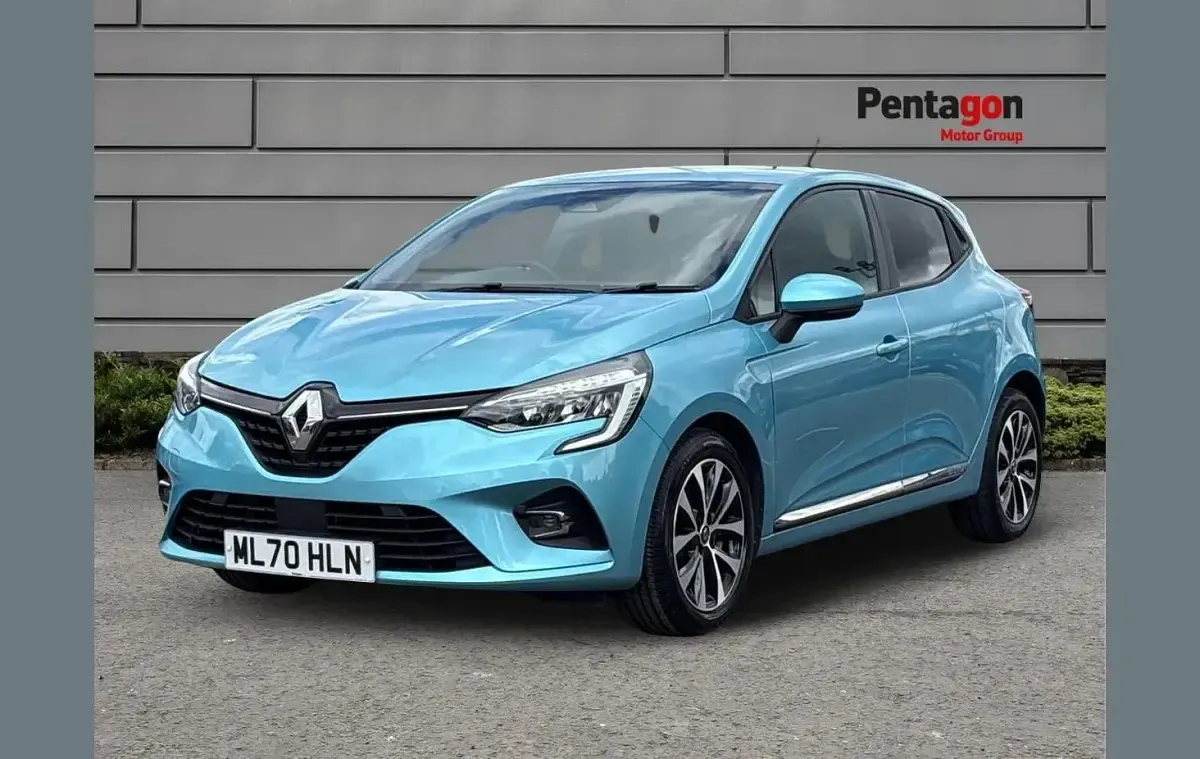 Used Renault Clio Iconic 99 HP (72 kW) 2020 Blue Hatchback
