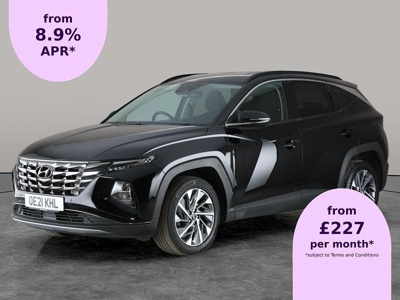 Black Used 2021 Hyundai Tucson Premium SUV | £16,798 (Fair price) - Image 1/2