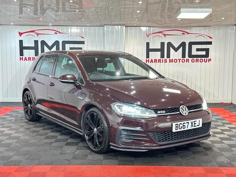 Used VW Golf VII GTD 150 HP (110 kW) 2017 Black Hatchback