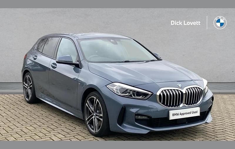 Used BMW 120 M Sport 190 HP (139 kW) 2020 Storm bay metallic Hatchback