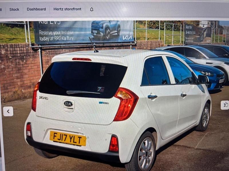 Used Kia Picanto 65 HP (47 kW) 2017 White Hatchback