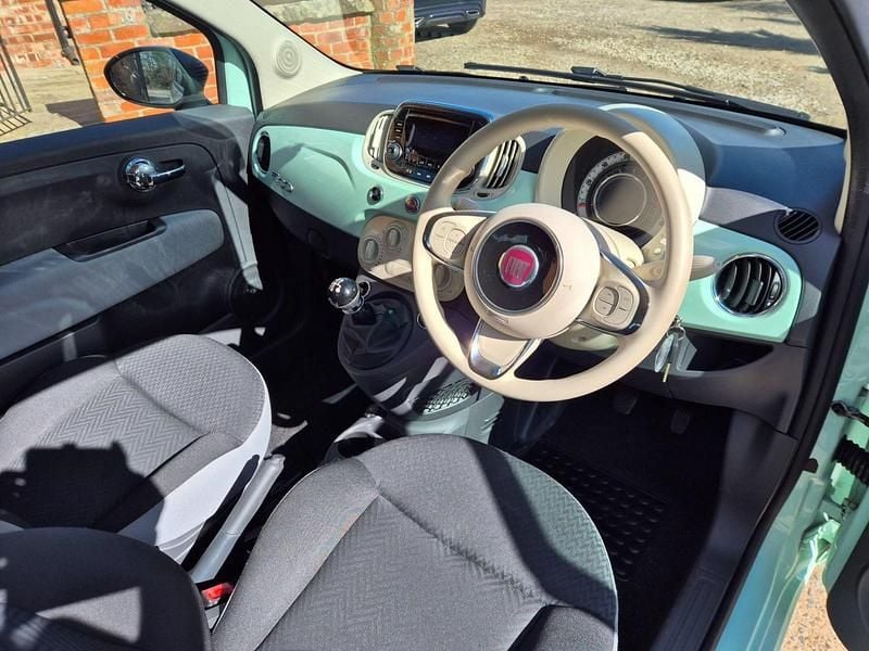 Used Fiat 500 Pop 69 HP (50 kW) 2016 Green Hatchback