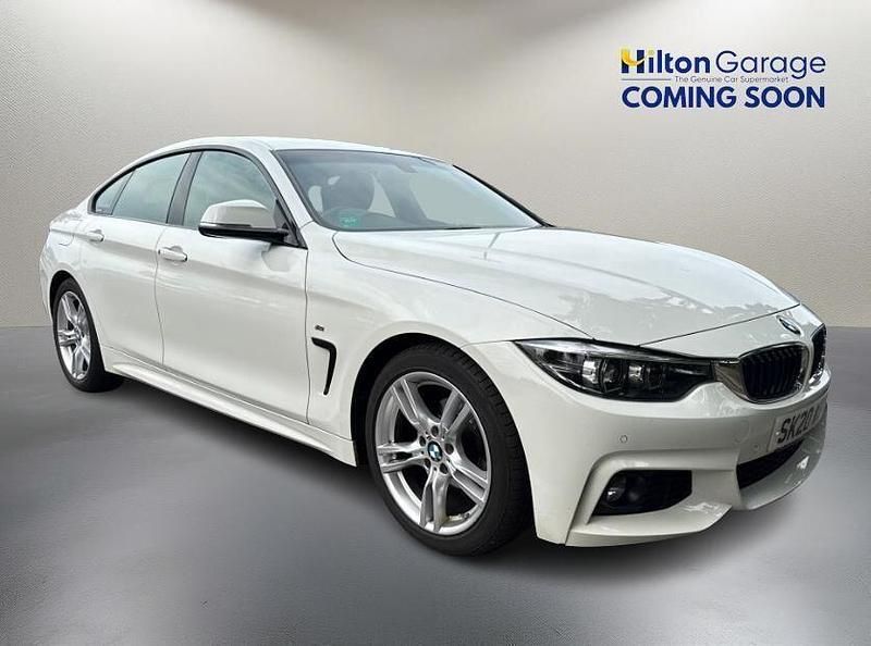 White Used 2020 BMW 420 M Sport Coupe | £15,750 (Fair price) - Image 1/1