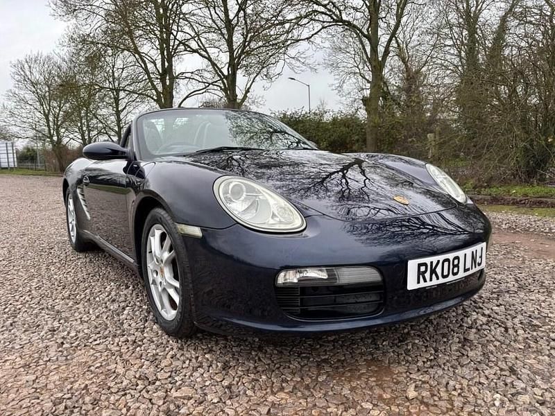 Used Porsche Boxster 245 HP (180 kW) 2008 Blue Cabriolet