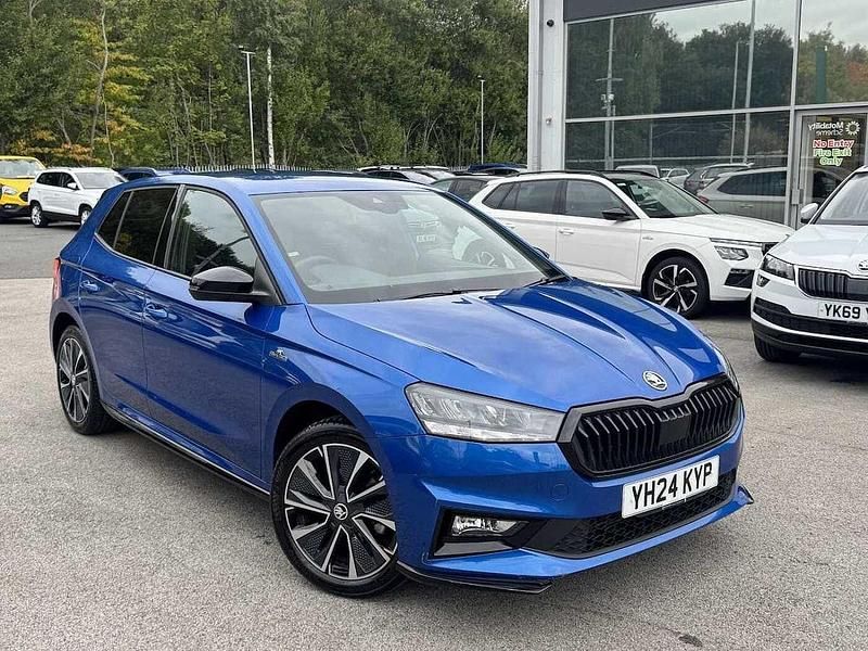 Blue Used 2024 Skoda Fabia Monte Carlo Hatchback | £18,895 (A bit pricey) - Image 1/4