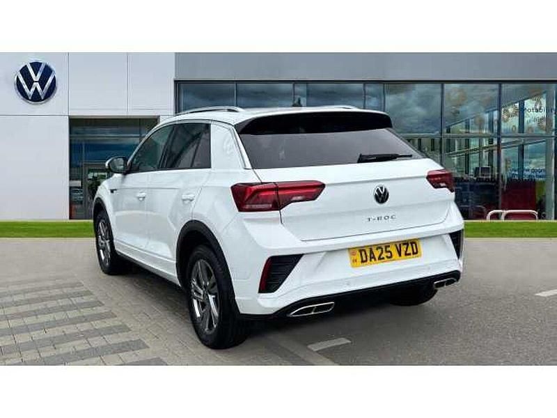 Used VW T-Roc R-line 150 HP (110 kW) 2025 Pure white SUV