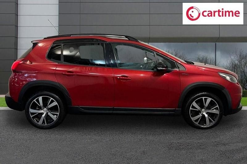 Used Peugeot 2008 GT-line 110 HP (80 kW) 2017 Red SUV