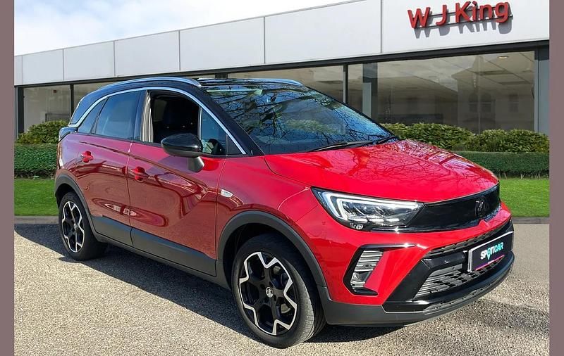 Used Vauxhall Crossland Ultimate 130 HP (95 kW) 2024 Red SUV