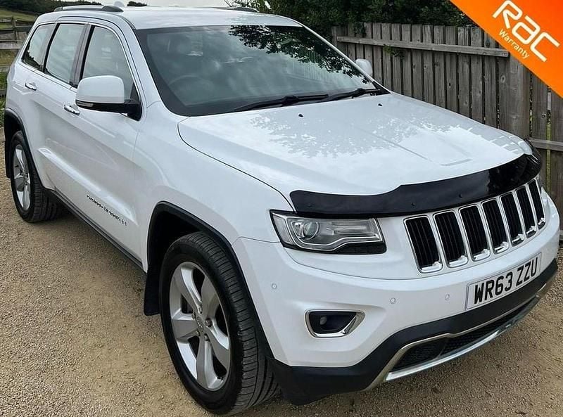 White Used 2013 Jeep Grand Cherokee Limited SUV | £9,495 (Fair price) - Image 1/3