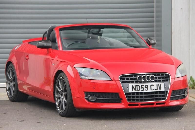 Used Audi TT 160 HP (117 kW) 2009 Red Coupe