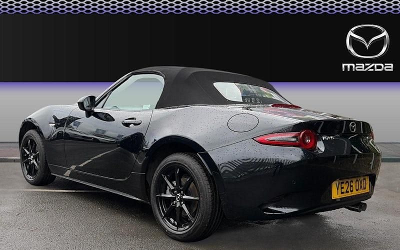 Ny Mazda MX5 Prime-Line 132 HK (97 kW) 2026 Svart Cab