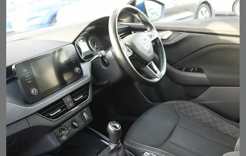 Used Skoda Scala SE 95 HP (69 kW) 2019 Blue Hatchback