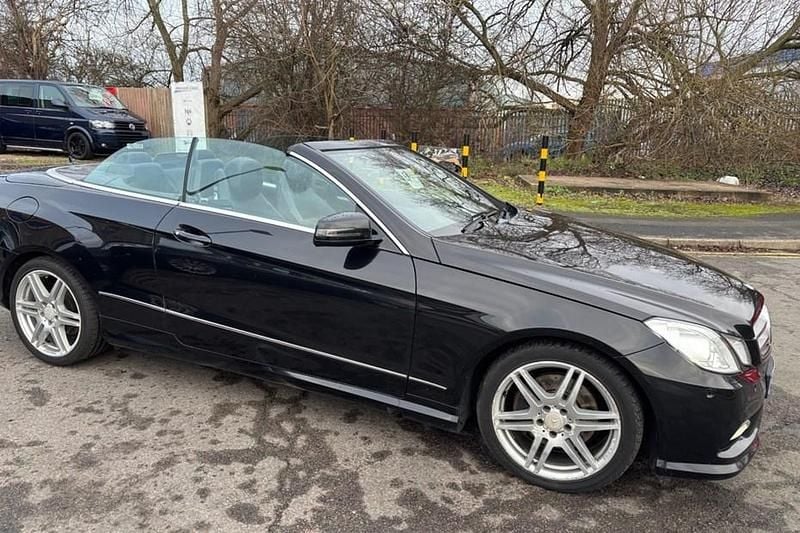 Black Used 2012 Mercedes E220 Cabriolet | £4,999 (Fair price) - Image 1/1