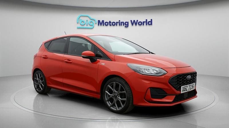 Used Ford Fiesta ST-Line 99 HP (72 kW) 2022 Red Hatchback