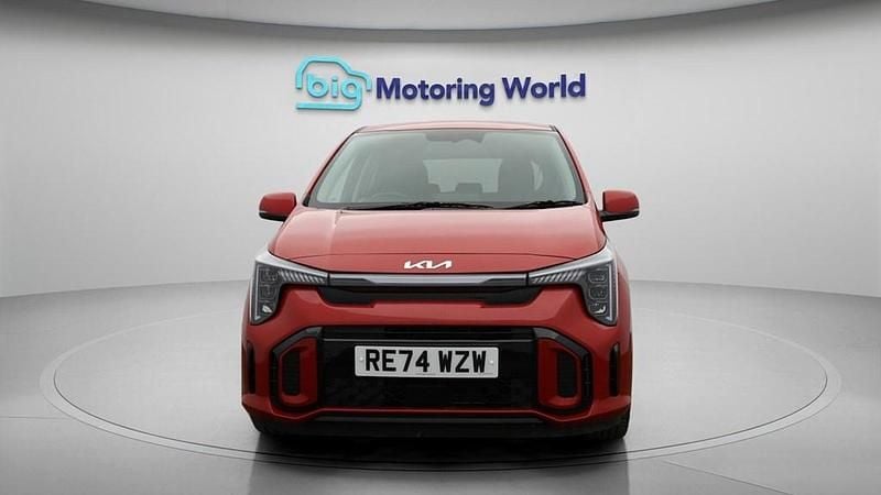 Used Kia Picanto GT-Line S 77 HP (56 kW) 2024 Red Hatchback