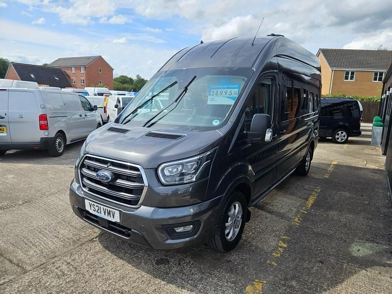 Used Ford Transit Limited 185 HP (136 kW) 2021 Grey Van
