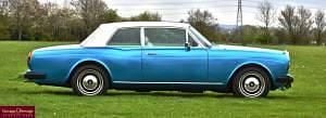 Used Rolls Royce Corniche 240 HP (176 kW) 1980 Blue Cabriolet