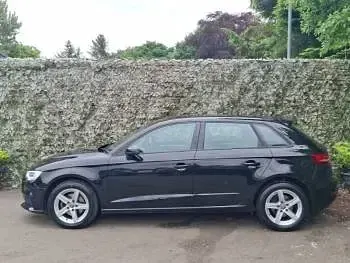 Used Audi A3 115 HP (84 kW) 2017 Black Hatchback
