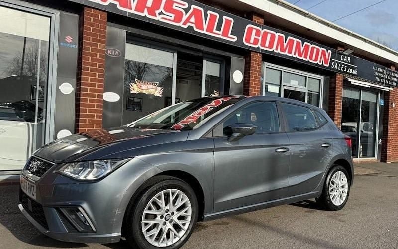 Used Seat Ibiza SE Technology 95 HP (69 kW) 2018 Grey Hatchback