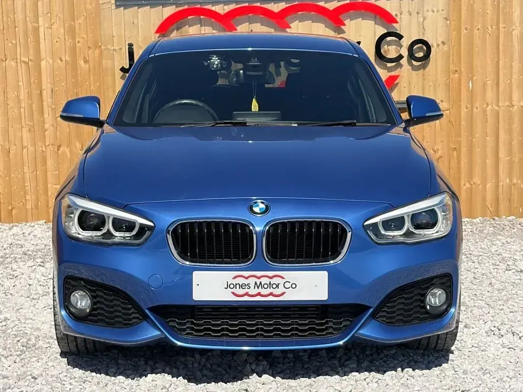 Used BMW 118 M Sport 136 HP (100 kW) 2015 Blue Hatchback