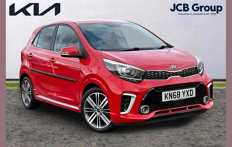 Used Kia Picanto GT-Line 99 HP (72 kW) 2018 Red Hatchback
