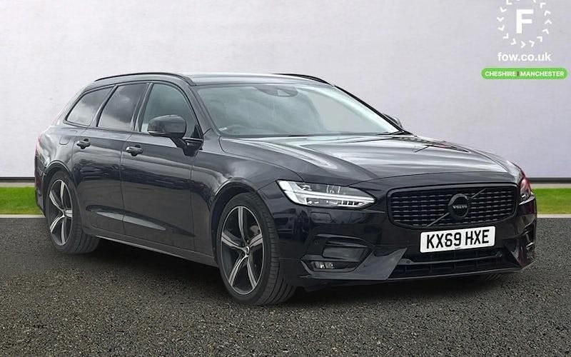 Used Volvo V90 R-Design 254 HP (186 kW) 2019 Black Estate