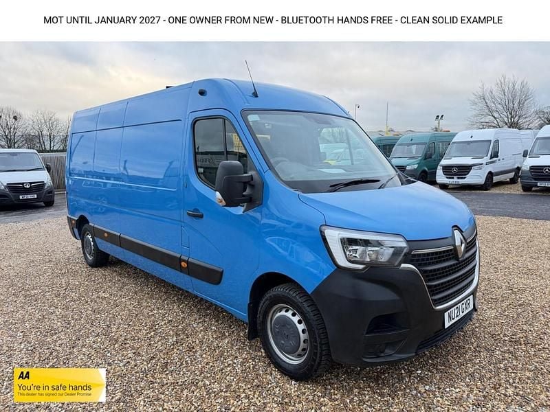 Used Renault Master Business 2021 Blue Van