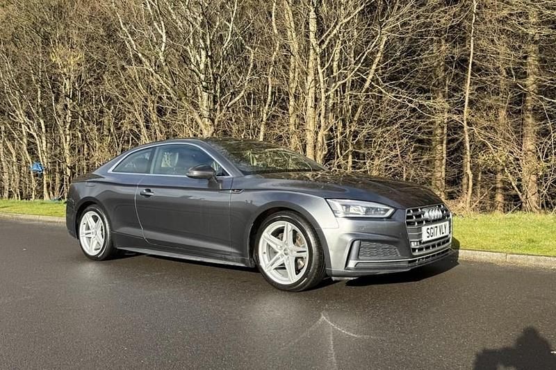 Used Audi A5 S-Line 190 HP (139 kW) 2017 Grey Coupe