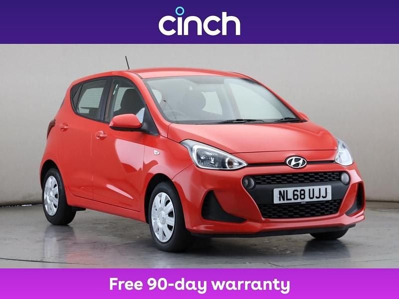 Red Used 2018 Hyundai i10 SE Hatchback | £7,049 (Fair price) - Image 1/3