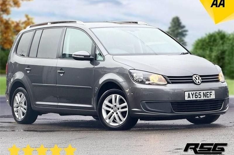 Used VW Touran SE 105 HP (77 kW) 2015 Grey MPV